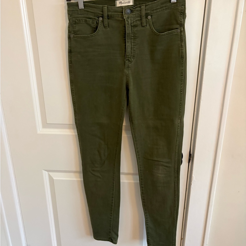 Madewell Women's Skinny Jeans in Olive